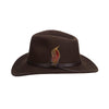 Dakota Wool Outback Hat Olive